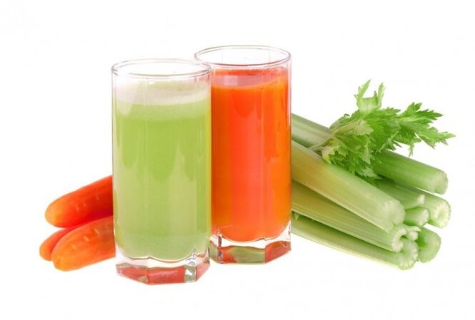 Vegetable juices are not recommended for those on a diet. 