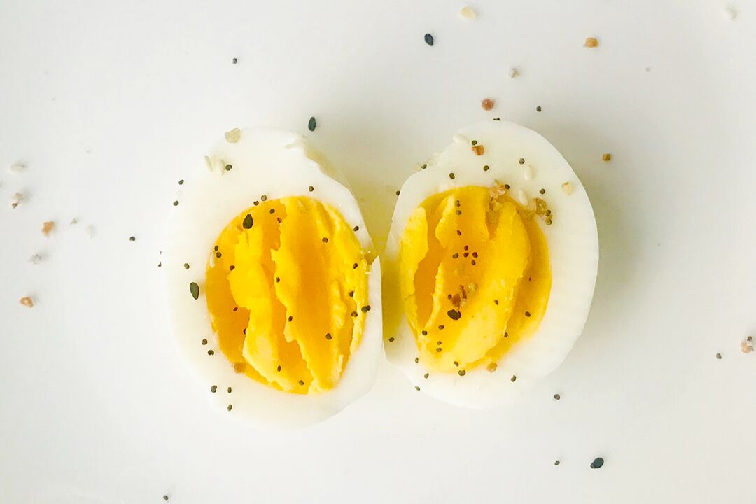 half an egg for Dukan’s diet