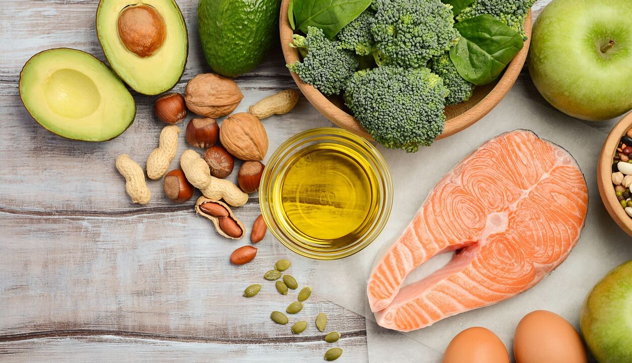 Foods high in fat in the keto diet for weight loss