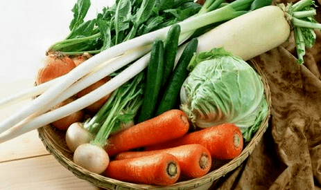 Vegetables for diet